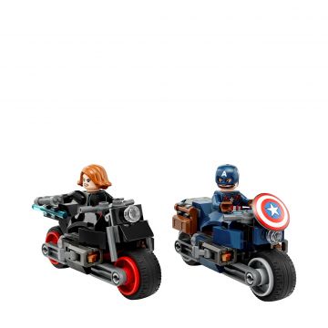 Black widow & captain america motorcycles 76260