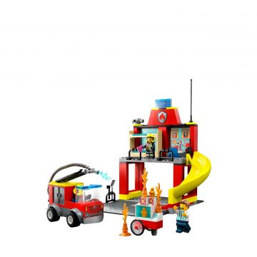 Fire station and fire truck 60375