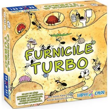 Furnicile turbo, joc de societate, 7 ani +