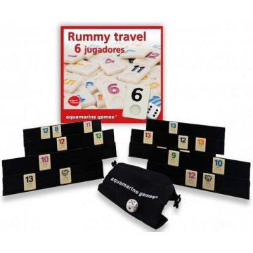 Joc remi 6 jucatori: Rummy Travel