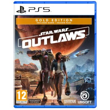 Joc Ubisoft Star Wars Outlaws Gold Edition pentru PlayStation 5