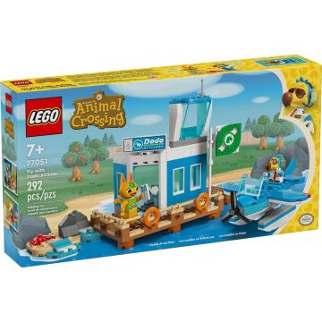 LEGO® Animal Crossing - Zboara cu Dodo Airlines (77051)