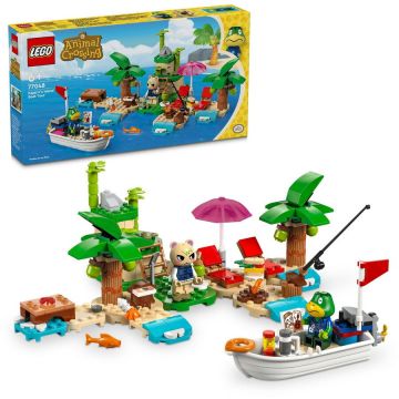 LEGO® LEGO® Animal Crossing - Turul de insula in barca al lui Kapp'n 77048, 233 piese