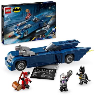 LEGO® LEGO® DC - Batman™ cu al sau Batmobile™ vs Harley Quinn™ si Mr. Freeze™ 76274, 435 piese