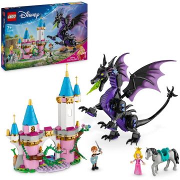 LEGO® LEGO® Disney Princess™ - Maleficent sub forma de dragon 43240, 583 piese