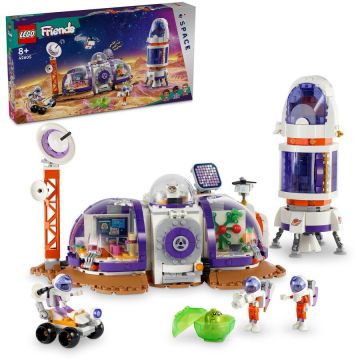 LEGO® LEGO® Friends - Baza spatiala si racheta pe marte 42605, 981 piese