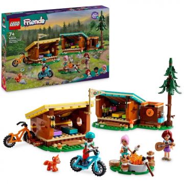 LEGO® LEGO® Friends - Cabane confortabile in tabara de aventuri 42624, 437 piese