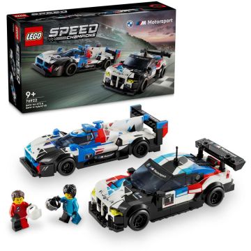 LEGO® LEGO® Speed Champions - Masini de curse BMW M4 GT3 si BMW M Hybrid v8 76922, 676 piese