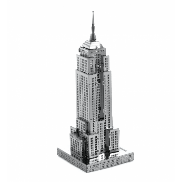 Macheta 3D Metal Empire State Building, scara 1:4200