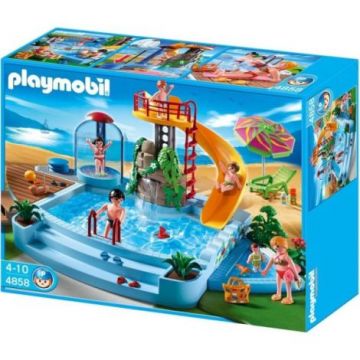 Playmobil - Piscina cu tobogan