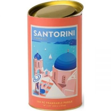 Puzzle in tub 500 piese: Santorini