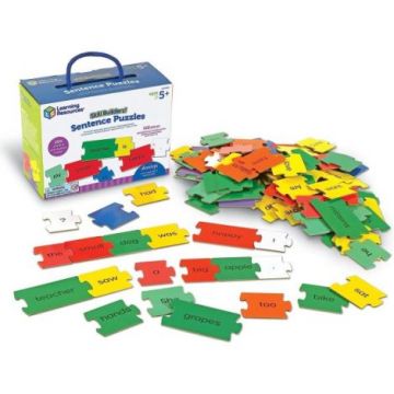 Set activitati educative - puzzle cu propozitii (lb.engleza)