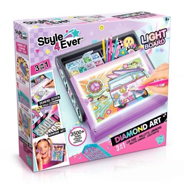 Set creativ 3 in 1, Style 4 Ever, Diamond Art