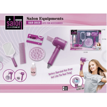 Set Salon Deluxe Styling cu 7 Accesorii