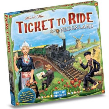 Extensie Asmodee - Ticket to Ride, Map Collection, Netherlands, lb. engleza