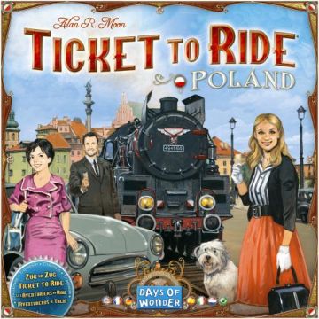 Extensie Asmodee - Ticket to Ride, Map Collection, Poland, lb. engleza