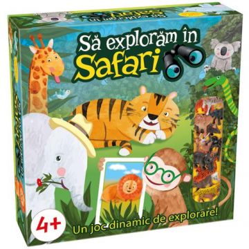 Joc educativ Tactic - Sa exploram in safari!