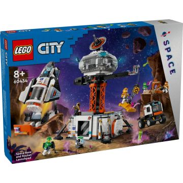 LEGO City: Baza spatiala si platforma de lansare a rachetei