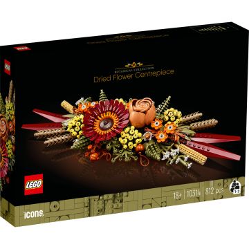 LEGO Creator Expert: Ornament din flori uscate