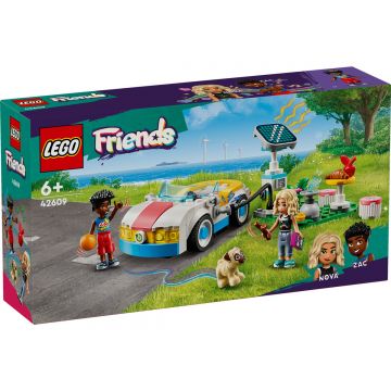 LEGO Friends: Masina electrica si statie de incarcat