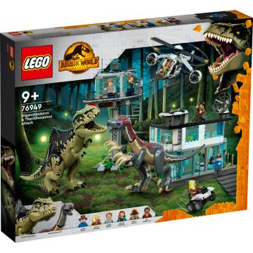 LEGO Jurassic World: Atacul Giganotozaurului si Therizinosaurului