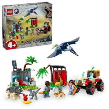 LEGO® LEGO® Jurassic World - Centru de salvare pentru pui de dinozaur 76963, 139 piese