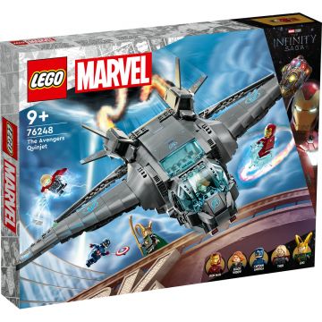 LEGO Marvel Super Heroes: Quinjetul Avengers