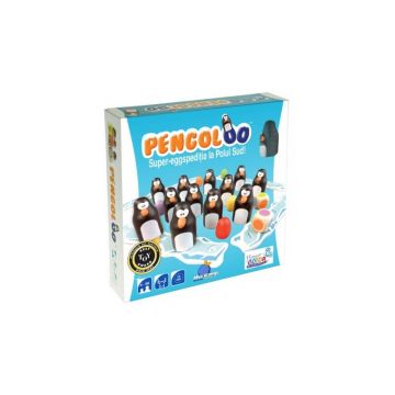 Pengoloo wood - joc de strategie cu pinguini, cu piese din lemn