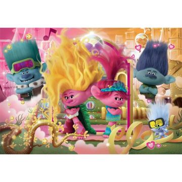 Puzzle 104 piese Clementoni Trolls 27268