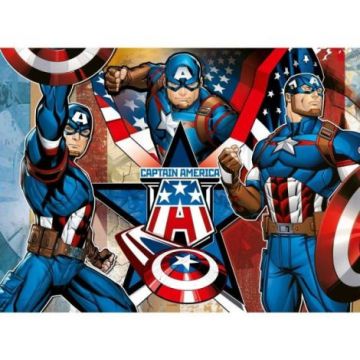 Puzzle capitanul America 100 piese