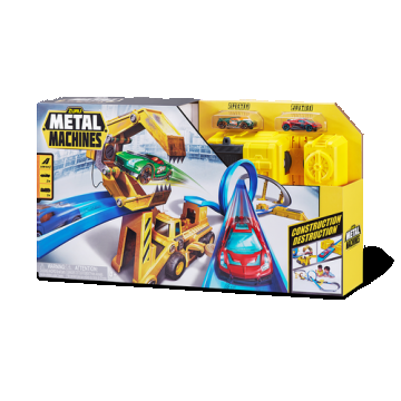 Set de joaca Metal Machines - Macara Masiva, cu pista