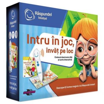 Set Raspundel Istetel - Carte si creion, Intru in joc invat pe loc