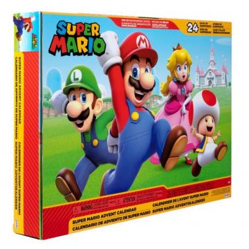 Calendar cu surprize Nintendo Mario Regatul Ciupercilor