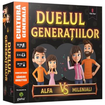 Duelul generatiilor (joc educativ interactiv)