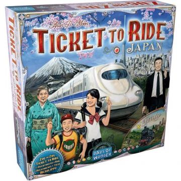 Extensie pentru jocul de societate Ticket to Ride Japan & Italy, limba enegleza