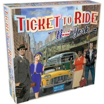 Joc Asmodee - Ticket to Ride New York, lb. engleza