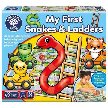 Joc de societate: Serpi si scari. My First Snakes and Ladders