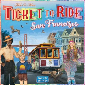 Joc de societate Ticket to Ride San Francisco, limba engleza