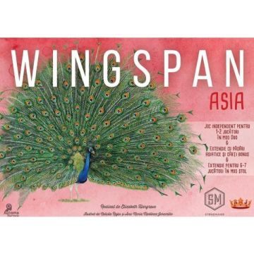 Joc de strategie: Wingspan. Extensia Asia