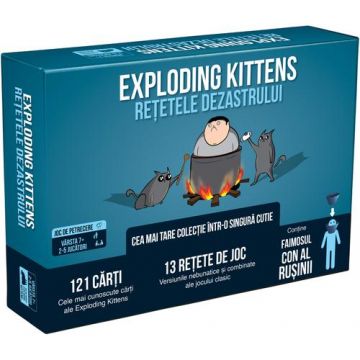 Joc Exploding Kittens - Retetele Dezastrului