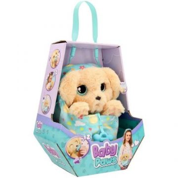 Jucarie interactiva Baby Paws Labrador, 20 cm