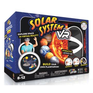 Kit stem interactiv VR, Abacus Brands, Exploreaza sistemul solar in realitate virtuala