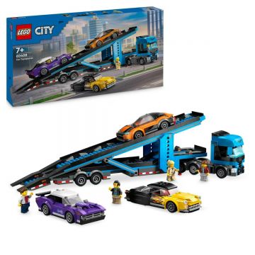 LEGO City: Camion transportor de masini sport