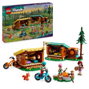 LEGO® Friends - Cabane confortabile in tabara de aventuri 42624, 437 piese