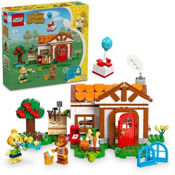 LEGO® LEGO® Animal Crossing - Isabelle vine in vizita 77049, 389 piese