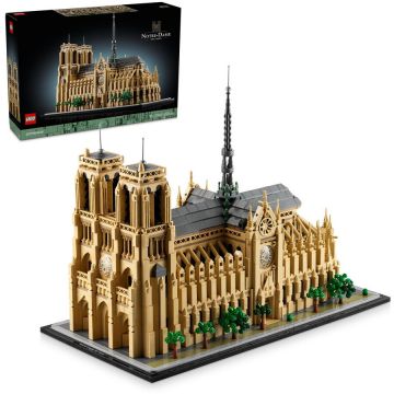 LEGO® LEGO® Architecture - Notre-Dame de Paris 21061, 4383 piese