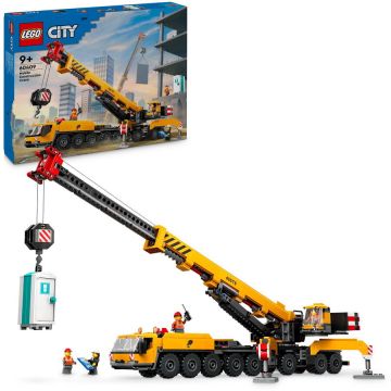 LEGO® LEGO® City - Macara mobila galbena de constructii 60409, 1116 piese