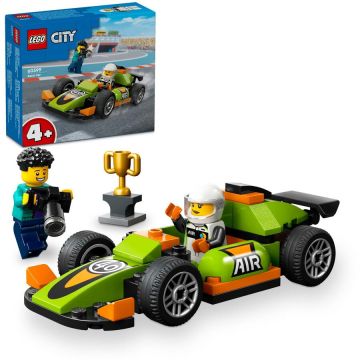 LEGO® LEGO® City - Masina de curse verde 60399, 56 piese