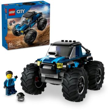 LEGO® LEGO® City - Monster truck albastru 60402, 148 piese