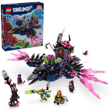 LEGO® LEGO® DREAMZzz - Corbul de la miezul noptii al vrajitoarei din Never 71478, 1203 piese